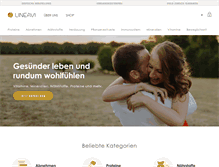 Tablet Screenshot of lineavi.com